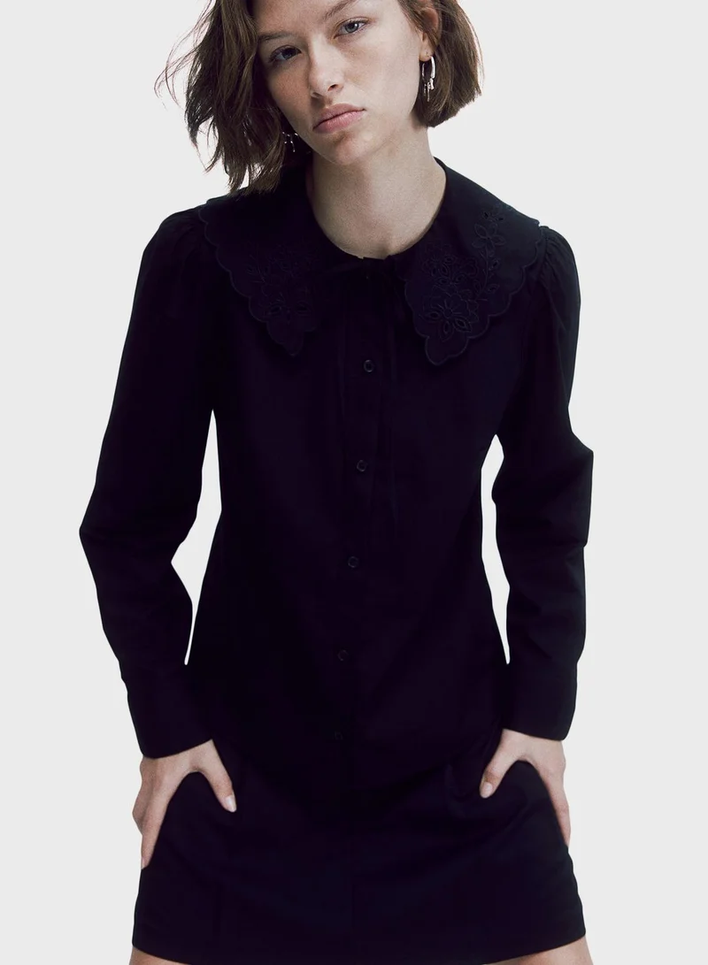 H&M Button Detail Shirt