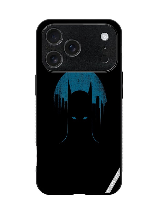 COVERSCART Protective Case Cover For Apple iPhone 17 Pro Bluc Batman Design Black
