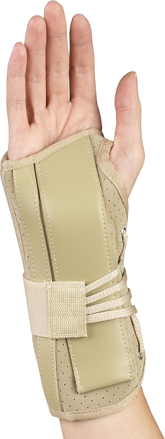 OTC Wrist Brace SoftFit Lace Closure Hand Wrist Splint Postoperative Care XLarge Right Hand - Image 3