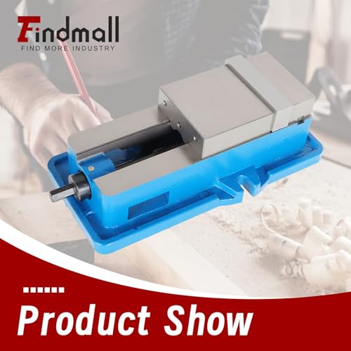 findmall فندمال 4 بوصة قفل لأسفل فايز دقة فايز طحن 4 بوصة عرض الفك مثقاب الصحافة فايز آلة طحن تثبيت مقعد قفل فايز (4 بوصة) - Image 3