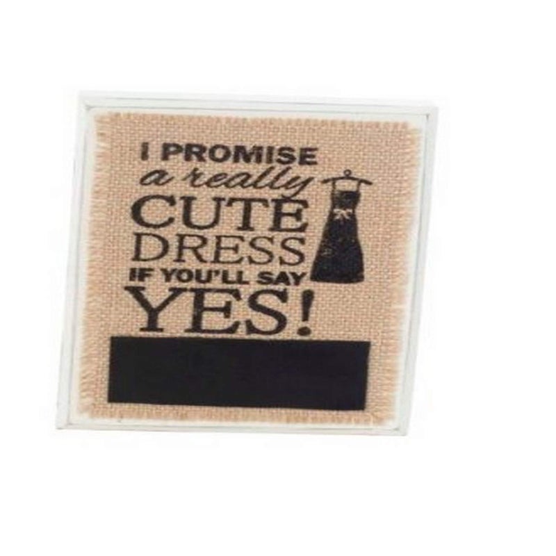 Mud Pie 4345006D Cute Dress Wood Plaque