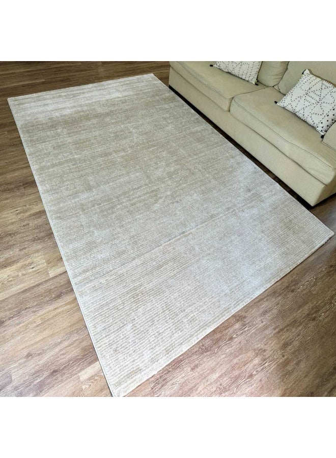 HANDPICKED FURNITURE Prodigi Rug Medium Pile -Rectangle - 120 X 170 Cm 3.9 X 5.6 Ft - Dark Beige - Image 2
