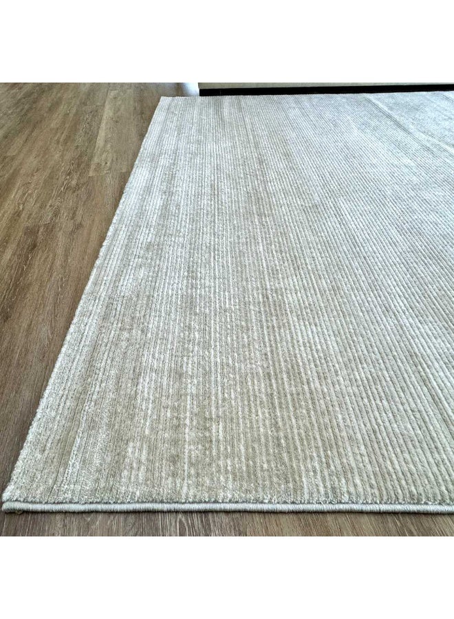 HANDPICKED FURNITURE Prodigi Rug Medium Pile -Rectangle - 120 X 170 Cm 3.9 X 5.6 Ft - Dark Beige - Image 3