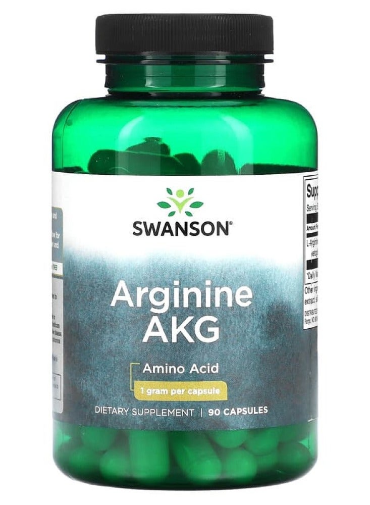 Arginine Akg 1 g 90 Caps