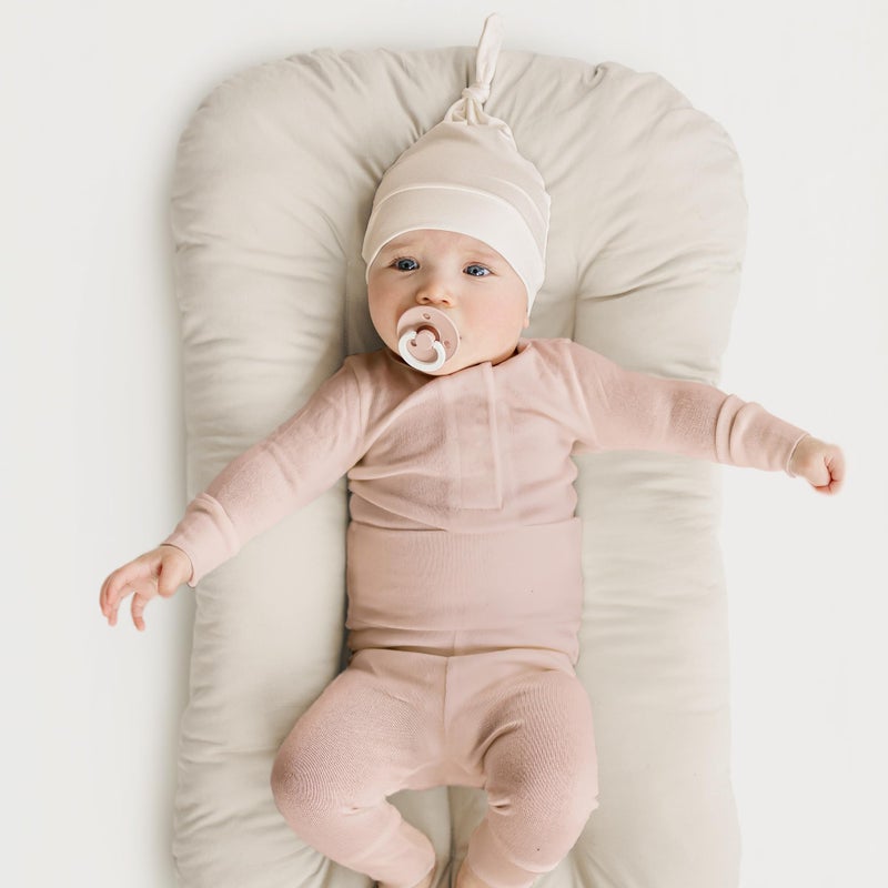 Konssy 8 Pack Baby Newborn Hats Set Knot Beanie Hats Soft for Infant Baby Girls Boys Caps 0-6 Months - Image 3