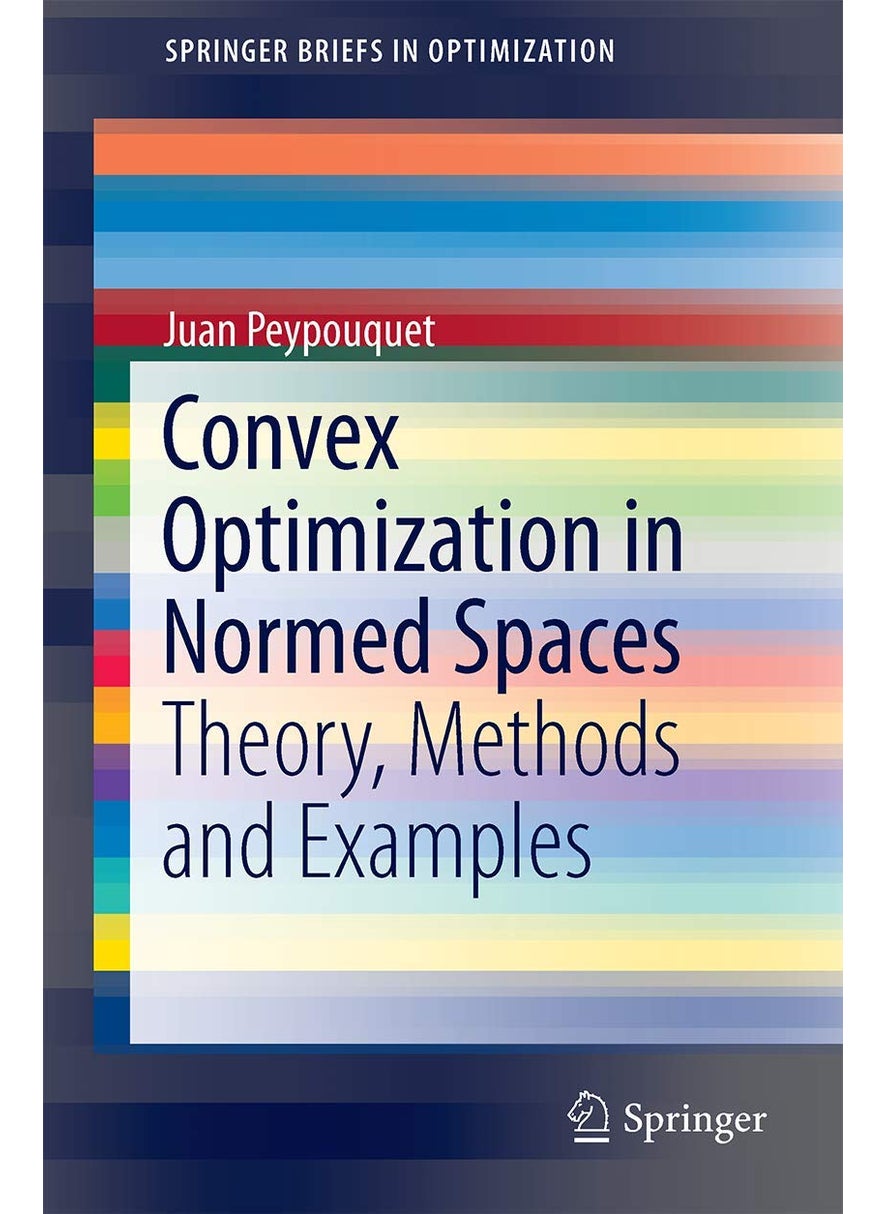 Convex Optimization in Normed Spaces: Theory, Methods and Examples 