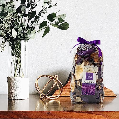 AURA DECOR AuraDecor 150gm Dried Natural Fragrance Potpourri Fragrance with Petals & Buds (French Lavender) - Image 5