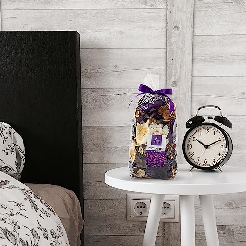 AURA DECOR AuraDecor 150gm Dried Natural Fragrance Potpourri Fragrance with Petals & Buds (French Lavender) - Image 3