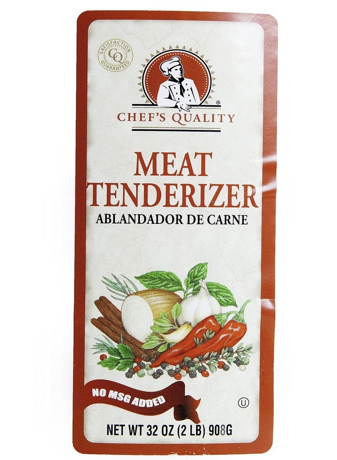 Chef's Quality Chefs Quality Meat Tenderizer with No MSG Added - 32 Oz Bottle - Image 2