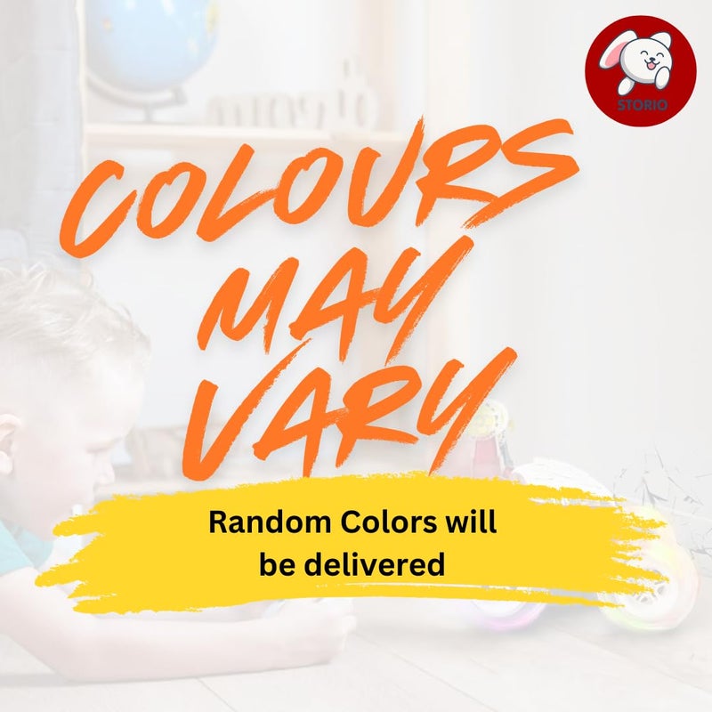 Storio سيارة تحكم عن بعد قابلة لإعادة الشحن تدور وتتحرك بهلوانياً للأطفال، لعبة سيارات على الطرق الوعرة، شاحنة وحش للأطفال، سيارة تسلق الصخور (ألوان عشوائية) - Image 5