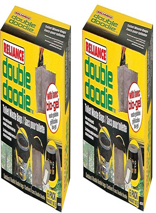 ريليانس أكياس نفايات المرحاض من ريلاينس برودكتس 2683-03 (عبوتان × 6 أكياس) - Image 1