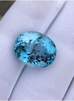 HADI Natural Topaz- 15.5ct - 16 x 13 x 9.5mm  - Image 2