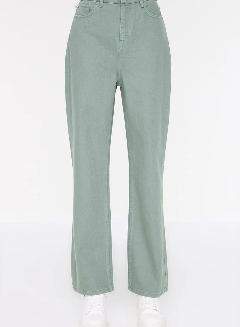 trendyol High Waist Straight Jeans