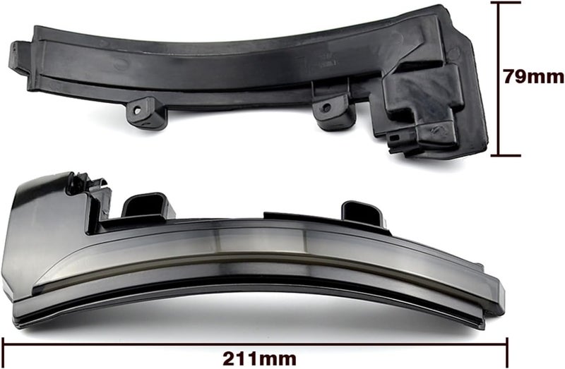 DEMULAX Dynamic Turn Signal Side Mirror Lights - Image 2