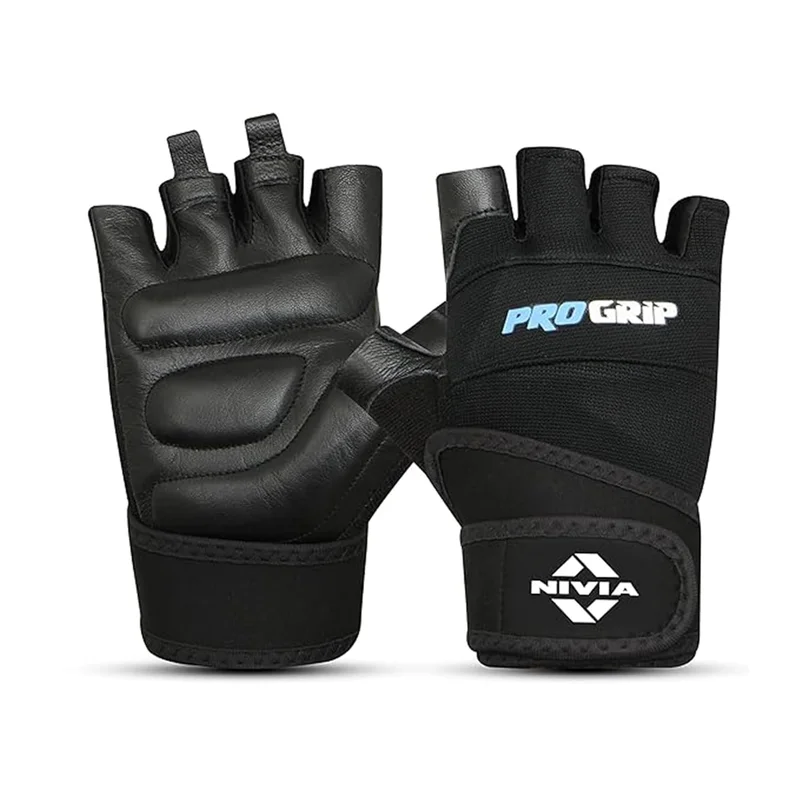 نيفيا Nivia Pro Grip Gym Gloves - Black
