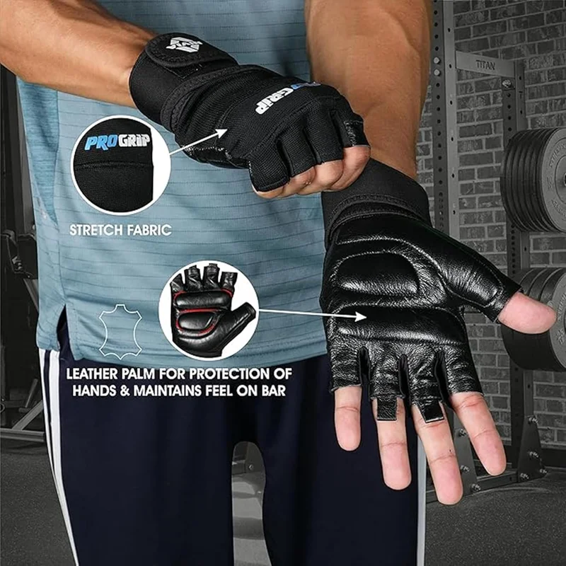 Nivia  Nivia Pro Grip Gym Gloves - Black  | Best Price UAE