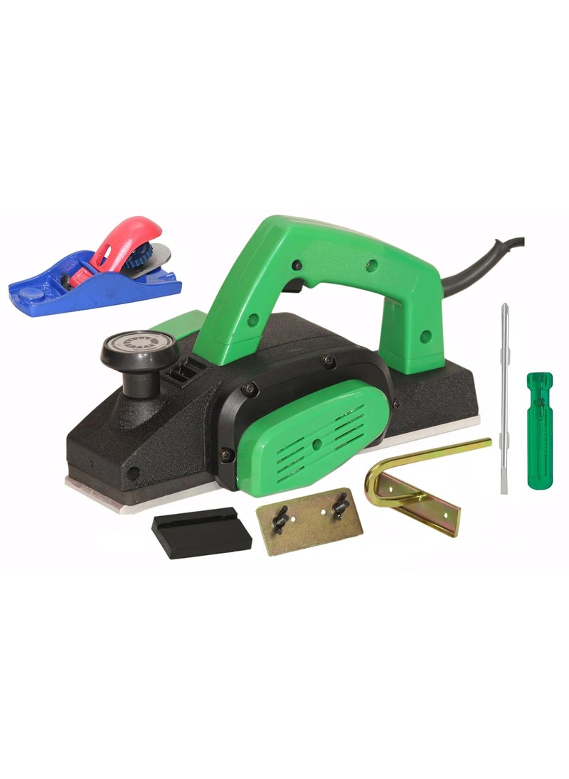 Digital Craft Digital Craft Wood Planer 1400W Machine of Carpentry HighPower MultiFunction Electric Planer Professional Woodworking Electric Planer Machine 82MM5Inch Hand Planer6Inch 2 In 1 Screw Driver 