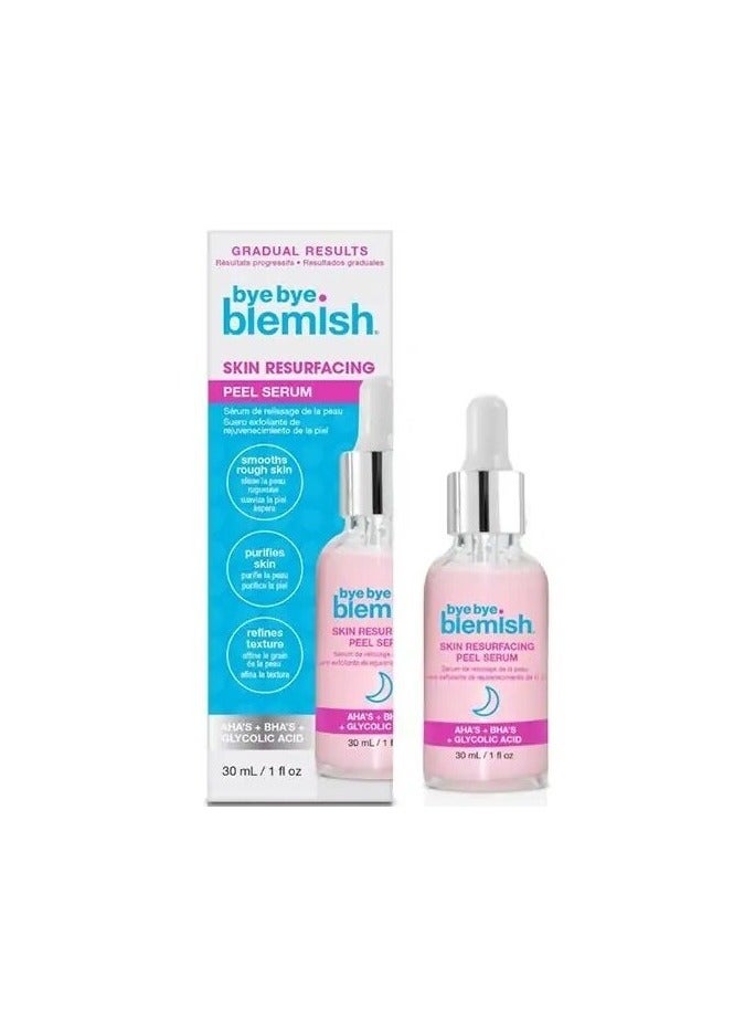 Bye Bye Blemish Skin Resurfacing Peel Serum Aha + Bha + Glycolic Acid 30ml - Image 1