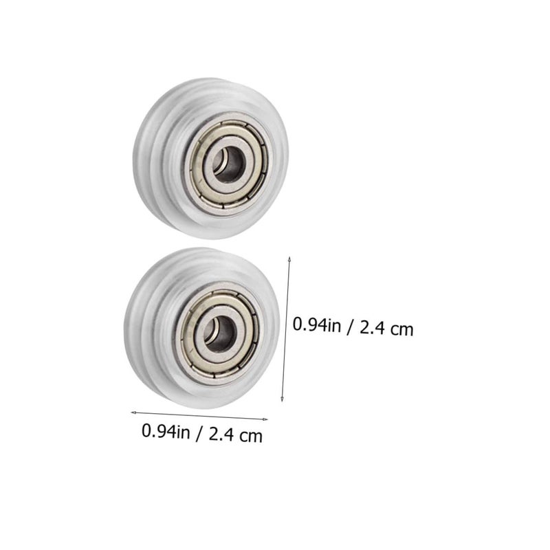 6pcs High Precision Smooth Rolling Desktop Pulley Ball Caster Wheel Kit for Printer Accessory - Image 3
