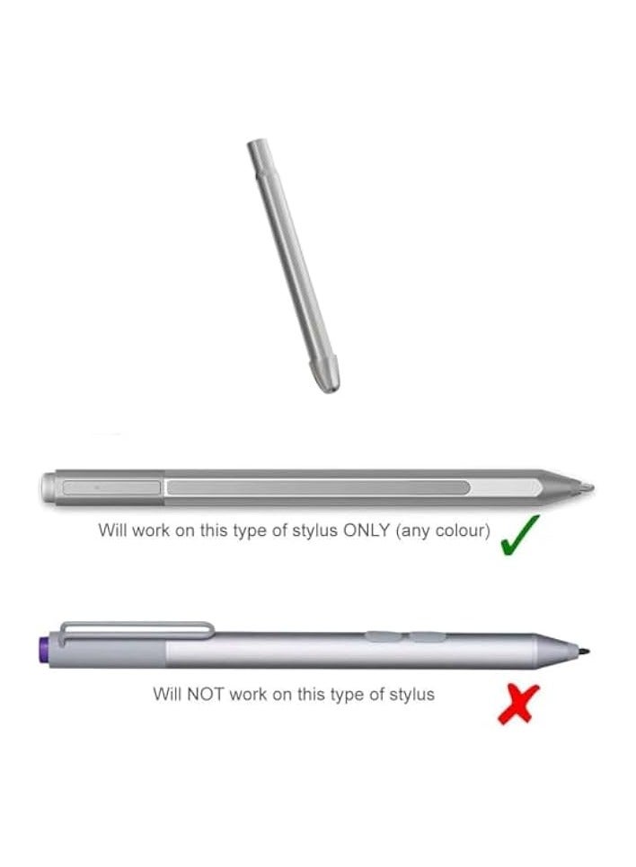 PROMASS No Wear Out Titanium Alloy Pen Tips fits for Surface Pen, Refill Replacement Nibs fits for Microsoft Surface Pro 7 6 5 4 Series (Model 1776), for Surface Laptop Stylus Pen, 2 Pack  - Image 3
