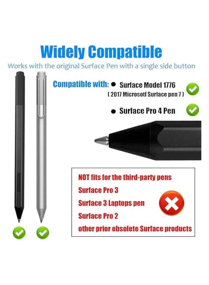 PROMASS No Wear Out Titanium Alloy Pen Tips fits for Surface Pen, Refill Replacement Nibs fits for Microsoft Surface Pro 7 6 5 4 Series (Model 1776), for Surface Laptop Stylus Pen, 2 Pack  - Image 5