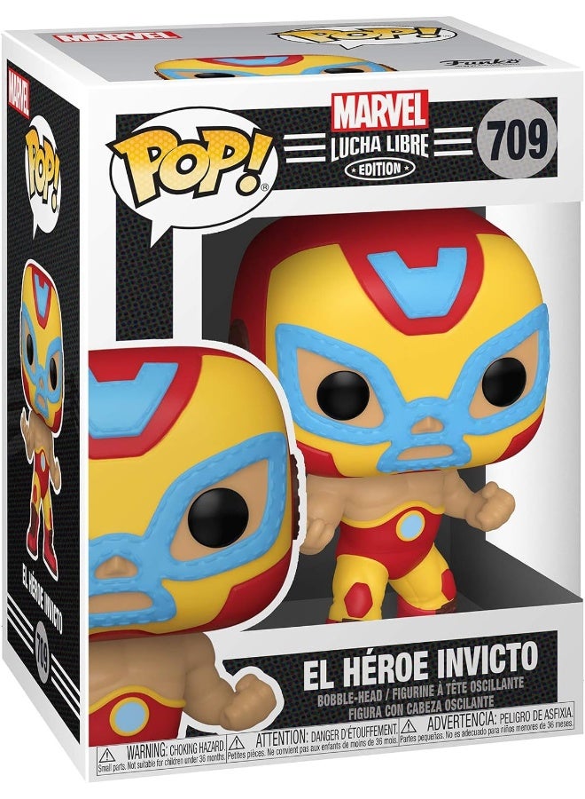 Funko Pop! Marvel: Luchadores - Iron Man Multicolor, Standard - Image 1
