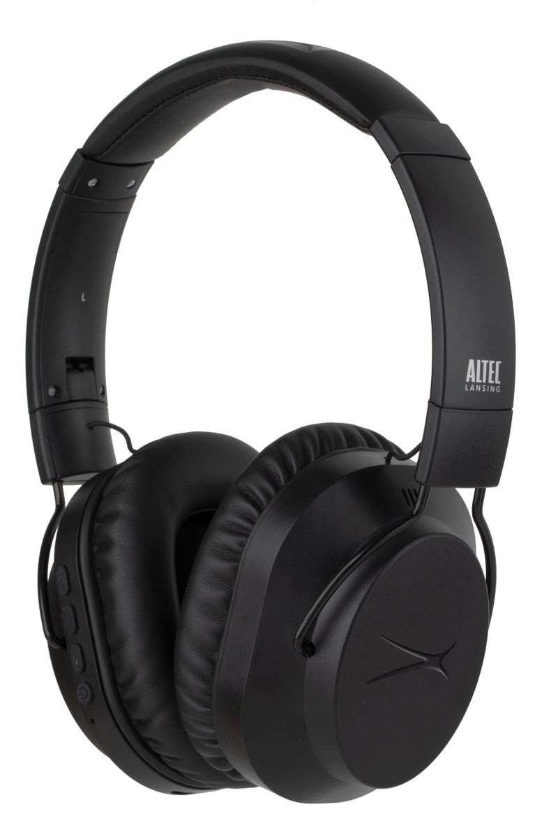 Altec Lansing Whisper Active Noise Cancelling Headphones Black - Image 2