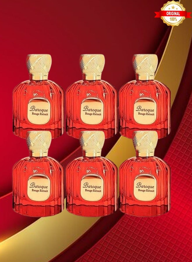 باروك 6 قطع عطر باروك روج اكسترايت 100 مل - Image 1