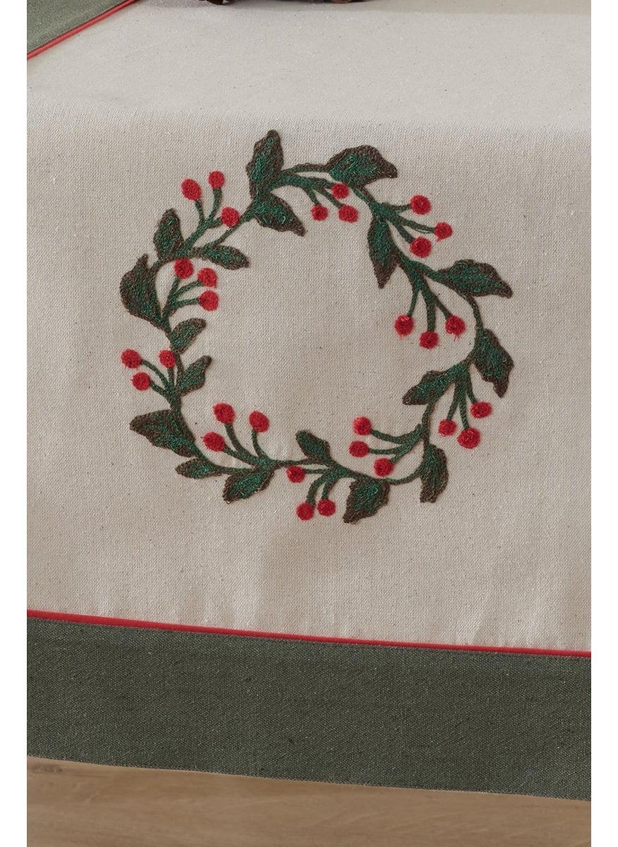Ödel Home New Year Concept Embroidered Runner  - Image 3