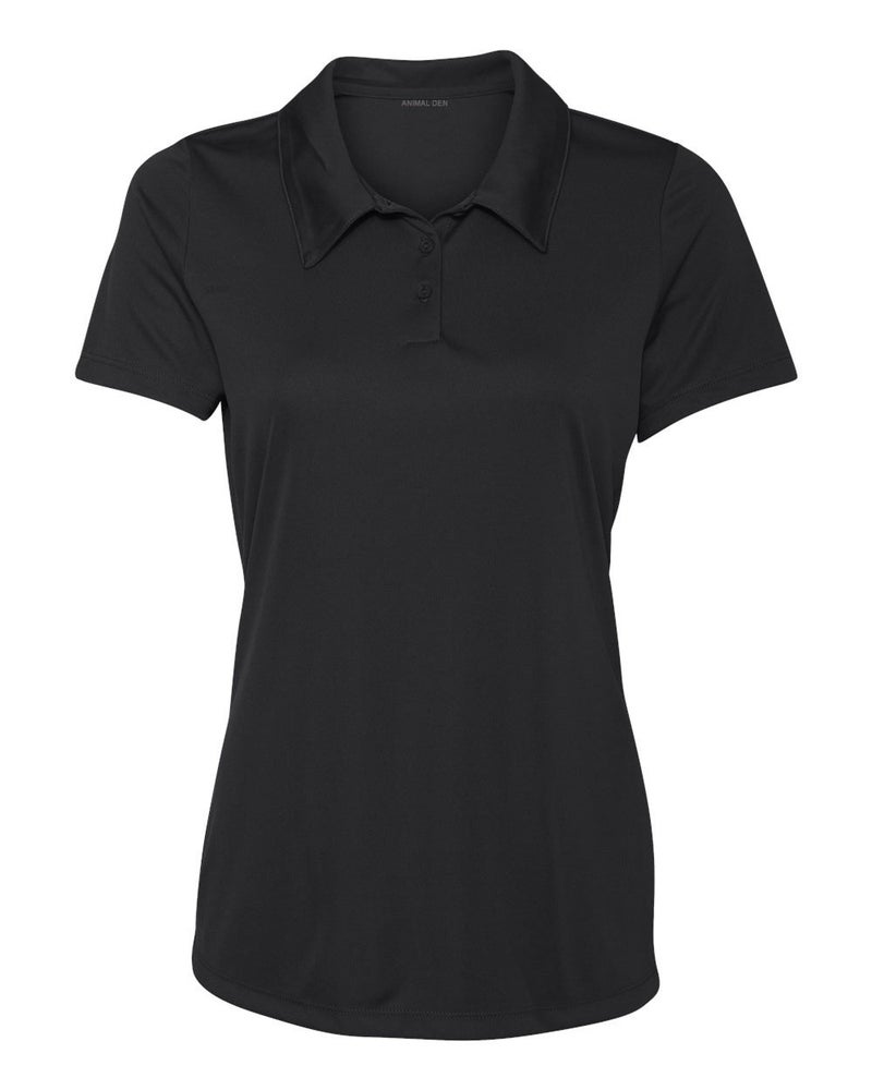 Opna Women's Dry-Fit Golf Polo Shirts 3-Button Golf Polo's in 20 Colors XS-3XL Shirt BLACK-M - Image 1