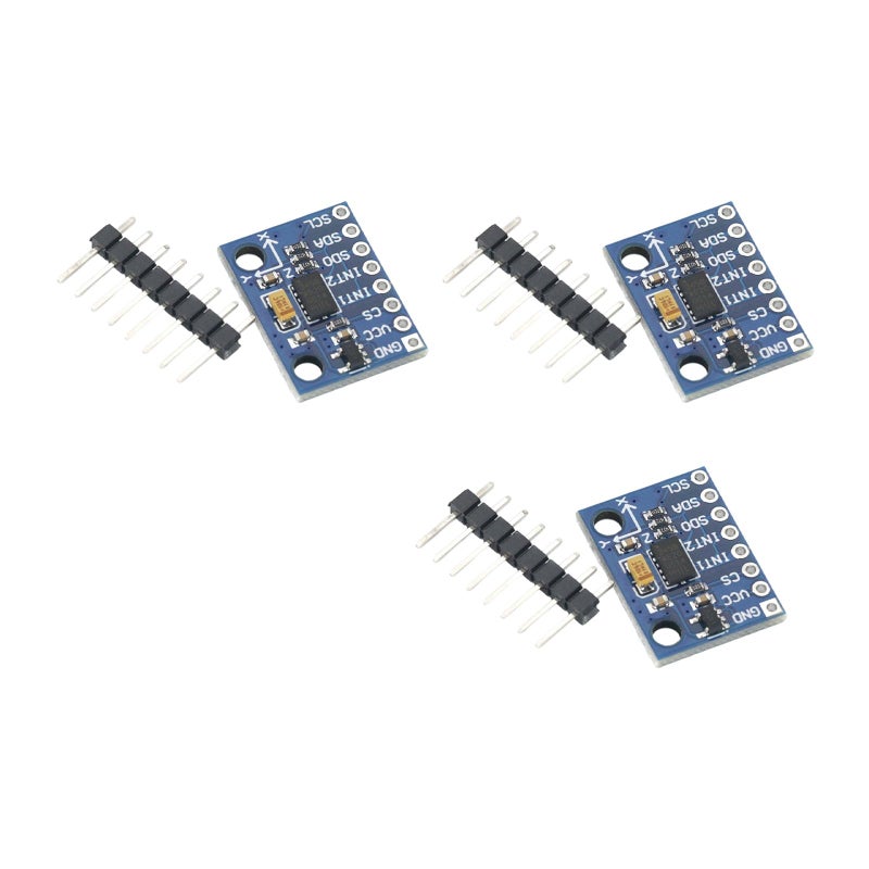 3Pcs ADXL345 GY 291 Triaxial Accelerometer Angular Transducer Module Analog Robotics Orientation Tracking Sensor Color B - Image 4