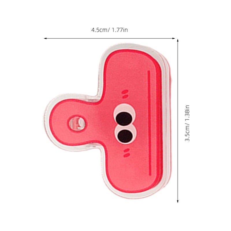 Acrylic Binder Clips 8 Pack Multi Color With Eye Hole For Paper Food Bag Sealer Office School Home Organization - Image 3