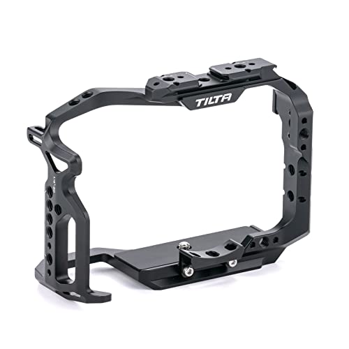 Tilta Camera Cage Compatible with Sony a7 IV, a1, S3, R4, 73, R3, A9 Pro Kit | Compact Top Handle, Side Power Handle w/Run/Stop & Cable, HDMI Clamp & Cable | Black (Full Camera Cage) - Image 4