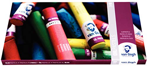 Van Gogh Oil Pastel, Round Full Stick, 60-Piece Set - Image 1