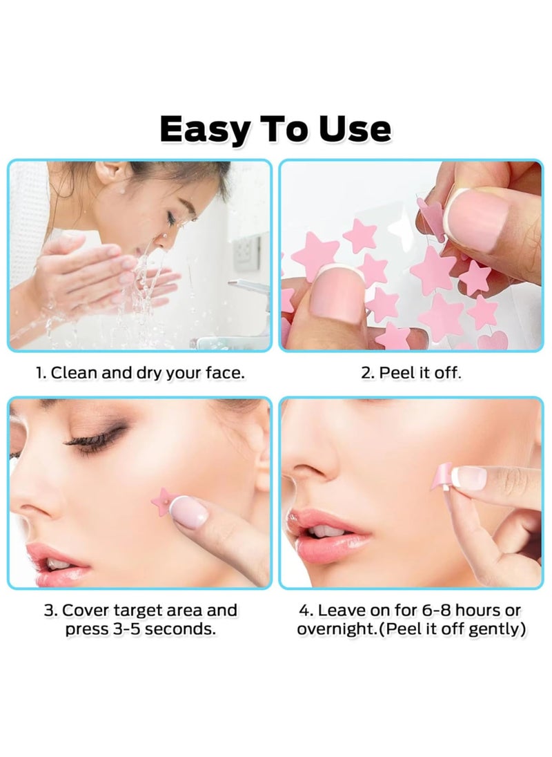 BTFMEI 200 Counts Acne Pimple Patch, Acne Covering Stickers for Face and Skin, Pimple Patch Daily Skin Care  - Image 5