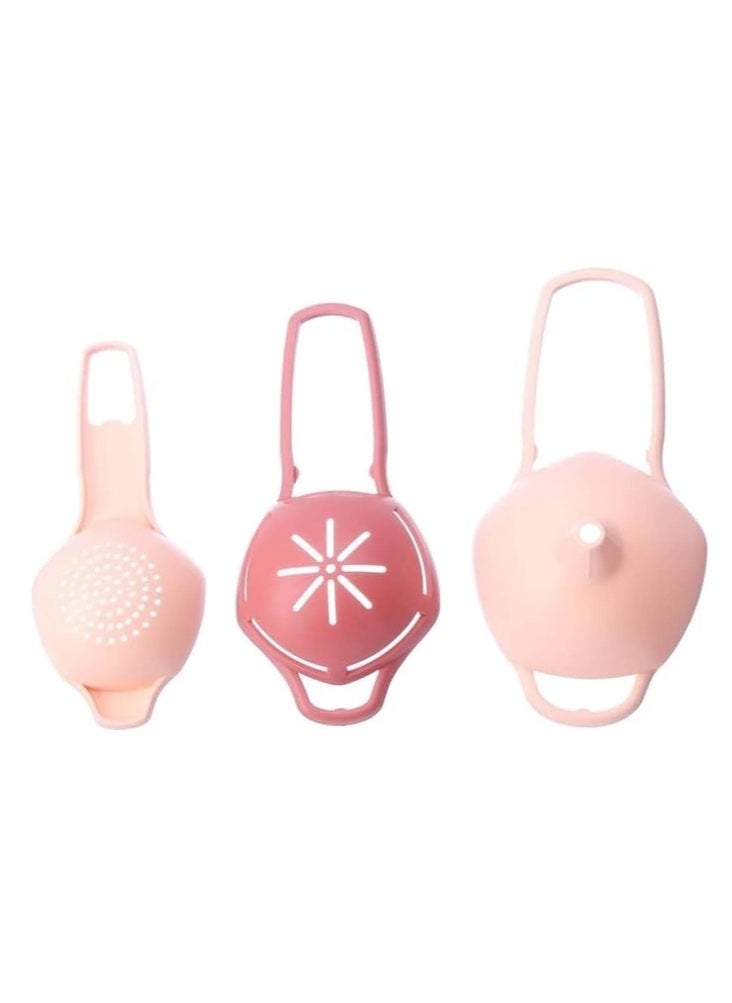 Spaceshoop Kitchen Egg Separator with Strainer and Funnel, 8 x 16 cm (Multicolor)  - Image 4