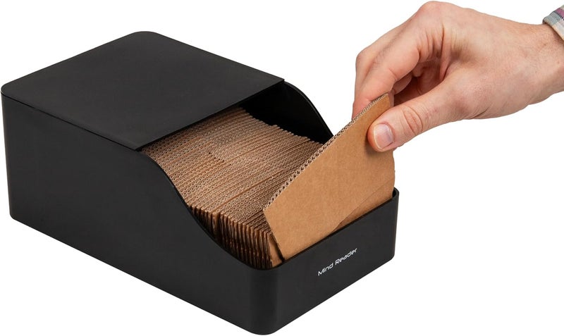 Mind Reader Coffee Sleeve Storage Dispenser Organizer, Black - Image 5