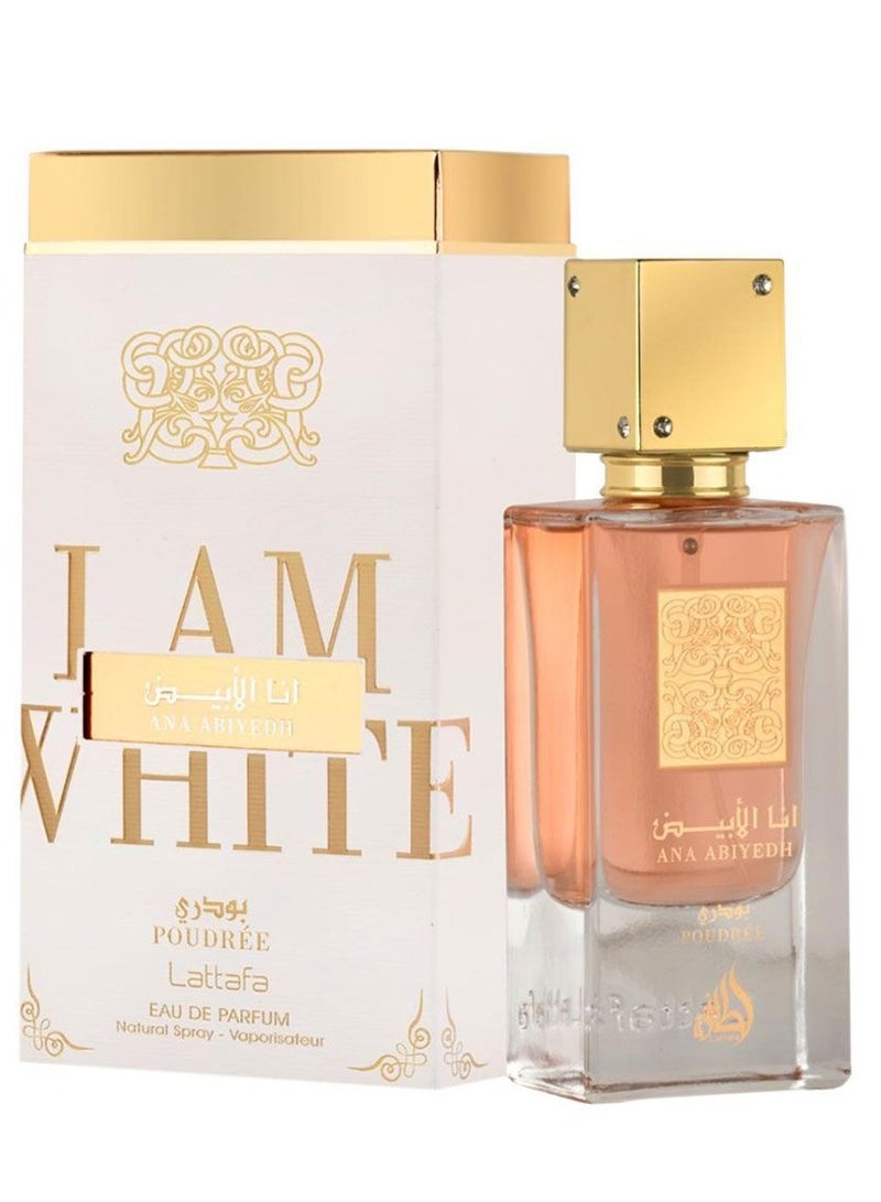 لطافة عطر لطافة انا الابيض بودري او دو بارفيوم 60مل - Image 1