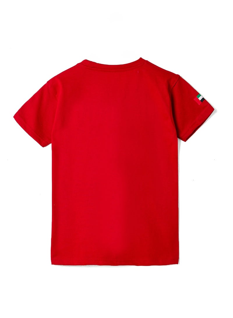 Eid Al Etihad Eid Al Etihad Kids T-Shirt - Red - Image 2
