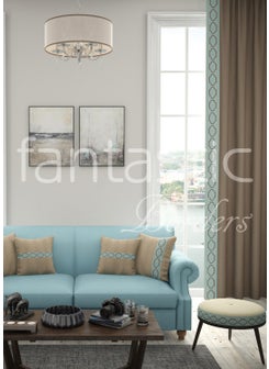 Fantastic Woven Wide Curtain Border / Accessory (7 Cm. Width - 3.5 Mt. Length)  - Image 3