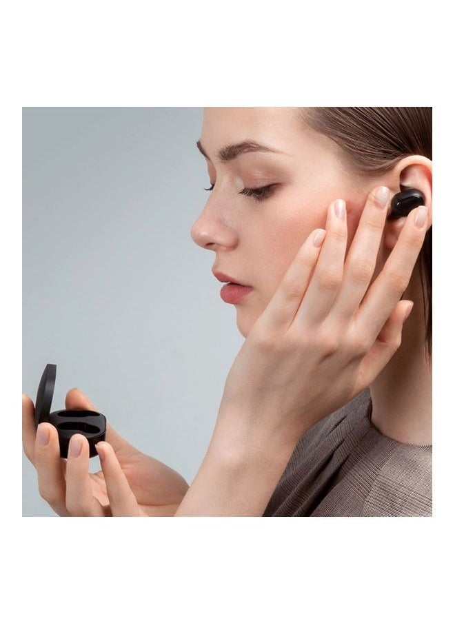 Generic - AirDots Wireless In-Earphones With And Equipped With Anti-Fingerprint Silicon Case With Power Box Standard Version Black  Box Wireless Earbuds - Image 1