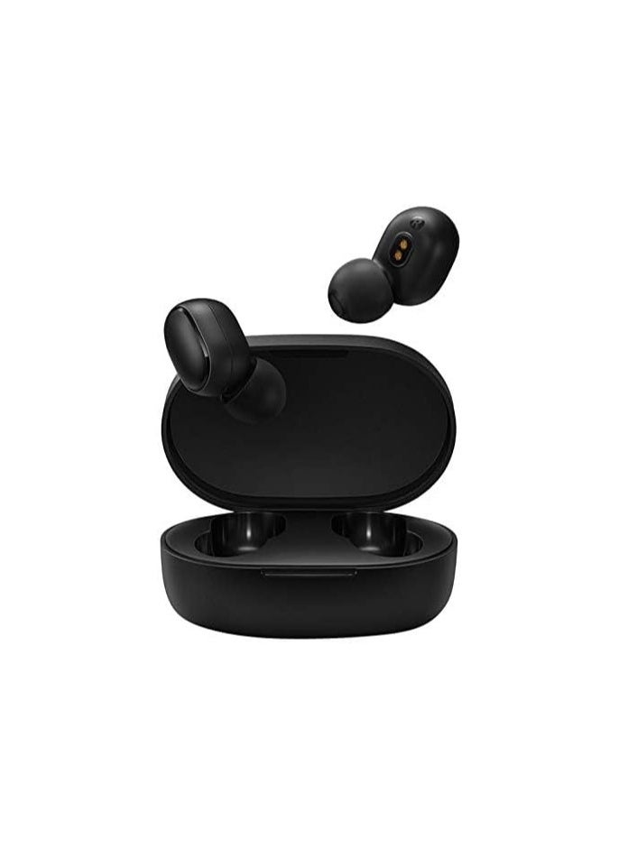 Generic - AirDots Wireless In-Earphones With And Equipped With Anti-Fingerprint Silicon Case With Power Box Standard Version Black  Box Wireless Earbuds - Image 1