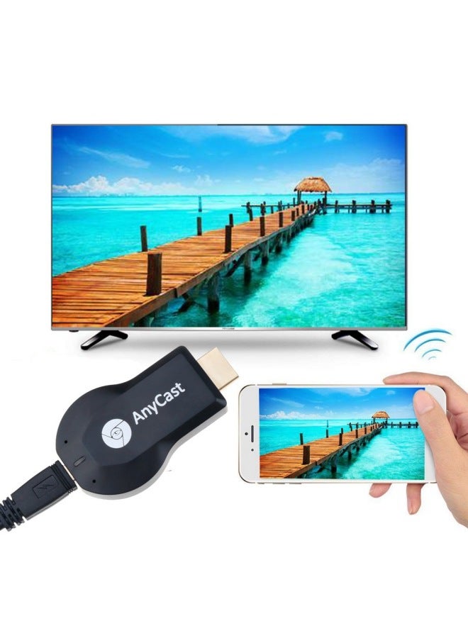 Anycast M2 Plus WIFI Dongle Wireless Same Screen Mirascreen Mobile Phone Wifi Projection-Color:Black  - Image 3
