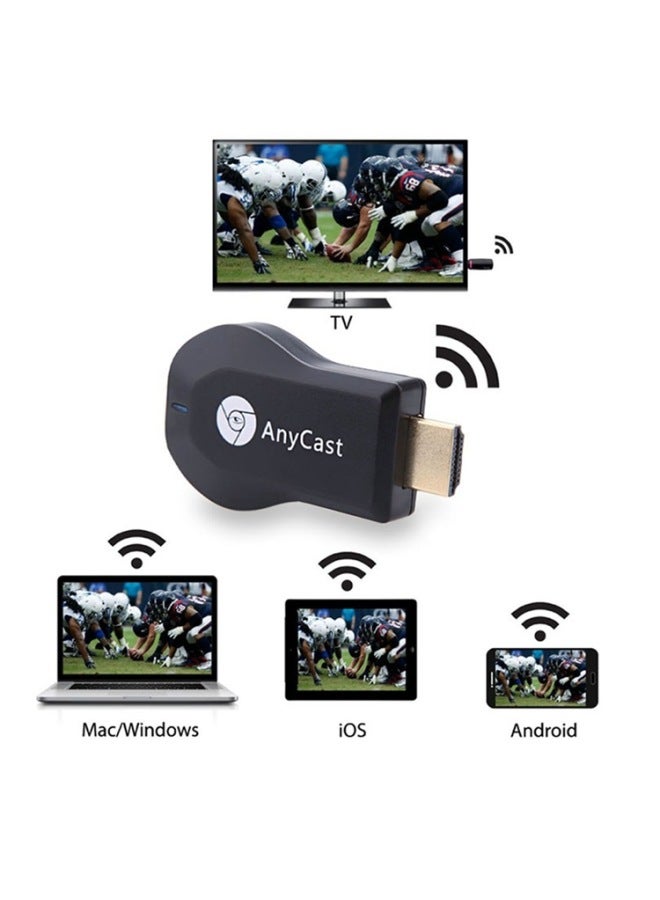 Anycast M2 Plus WIFI Dongle Wireless Same Screen Mirascreen Mobile Phone Wifi Projection-Color:Black  - Image 2