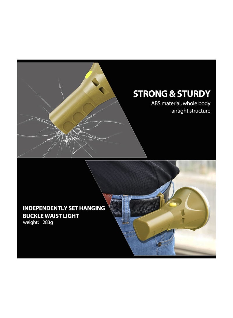 Rechargeable Led Flashlight 10000Lumens Super Bright 3 Light Modes High Power Zoomable Powerful Handheld Spotlight for Camping Emergencies - Image 2