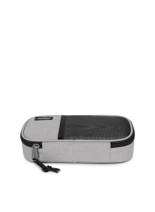 EASTPAK Oval Mesh Medium Pouch - Snow Grey - Image 3
