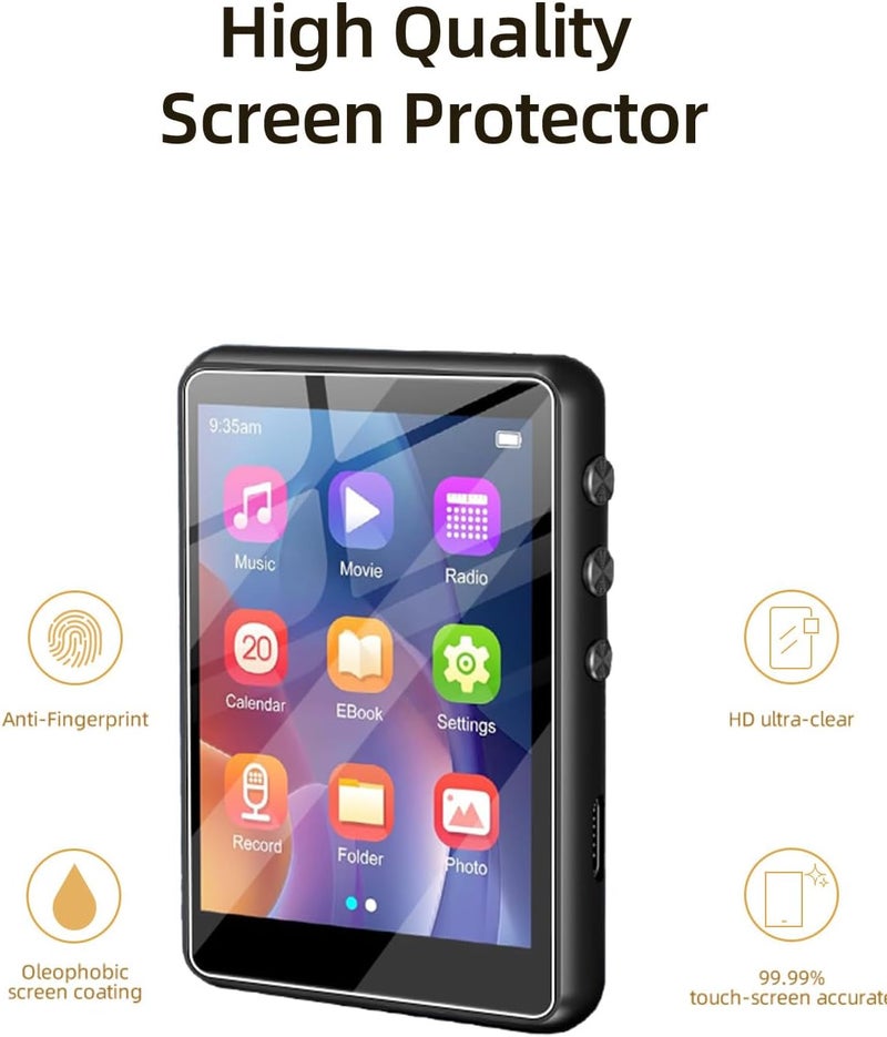 WUNIAK Screen Protector for Colorcool S7 Mp3 Player, HD Soft Film Screen Protector for Colorcool S7 Touch Screen, Anti-Scratch, Touch Sensitive, Anti-Fingerprint, 3 Pack. - Image 5