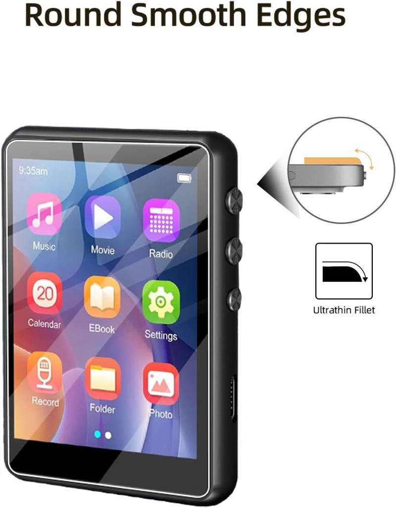 WUNIAK Screen Protector for Colorcool S7 Mp3 Player, HD Soft Film Screen Protector for Colorcool S7 Touch Screen, Anti-Scratch, Touch Sensitive, Anti-Fingerprint, 3 Pack. - Image 3