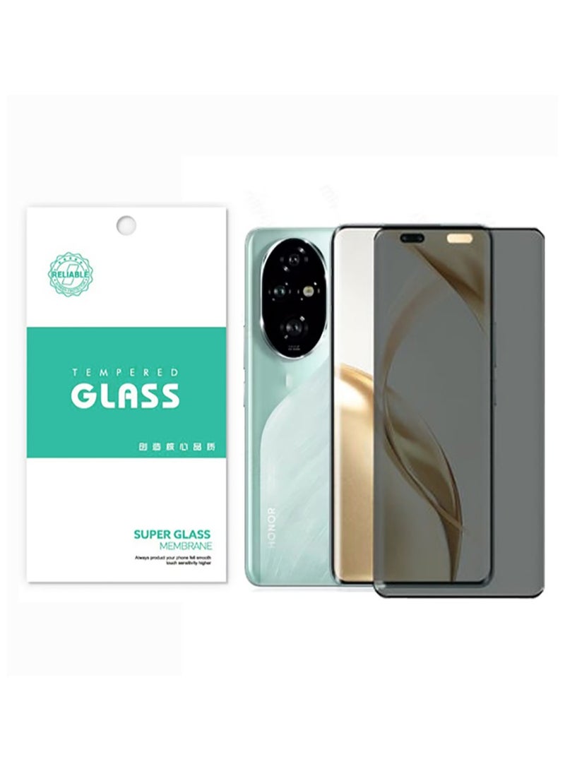 Honor 200 Pro 6.78 Inch privacy Screen Protector Tempered Galss, [1 Pack] High Clear [Bubble Free] Screen Tempered Glass Protective Film - Image 1