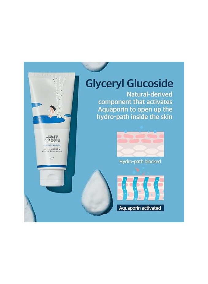 ROUND LAB Birch Juice Moisturizing Cleanser | Unclogs hidden sebum, Clears away dead skin cells., Soothing, Low pH, Gel Type Cleanser (5.07 fl.oz) - Image 2